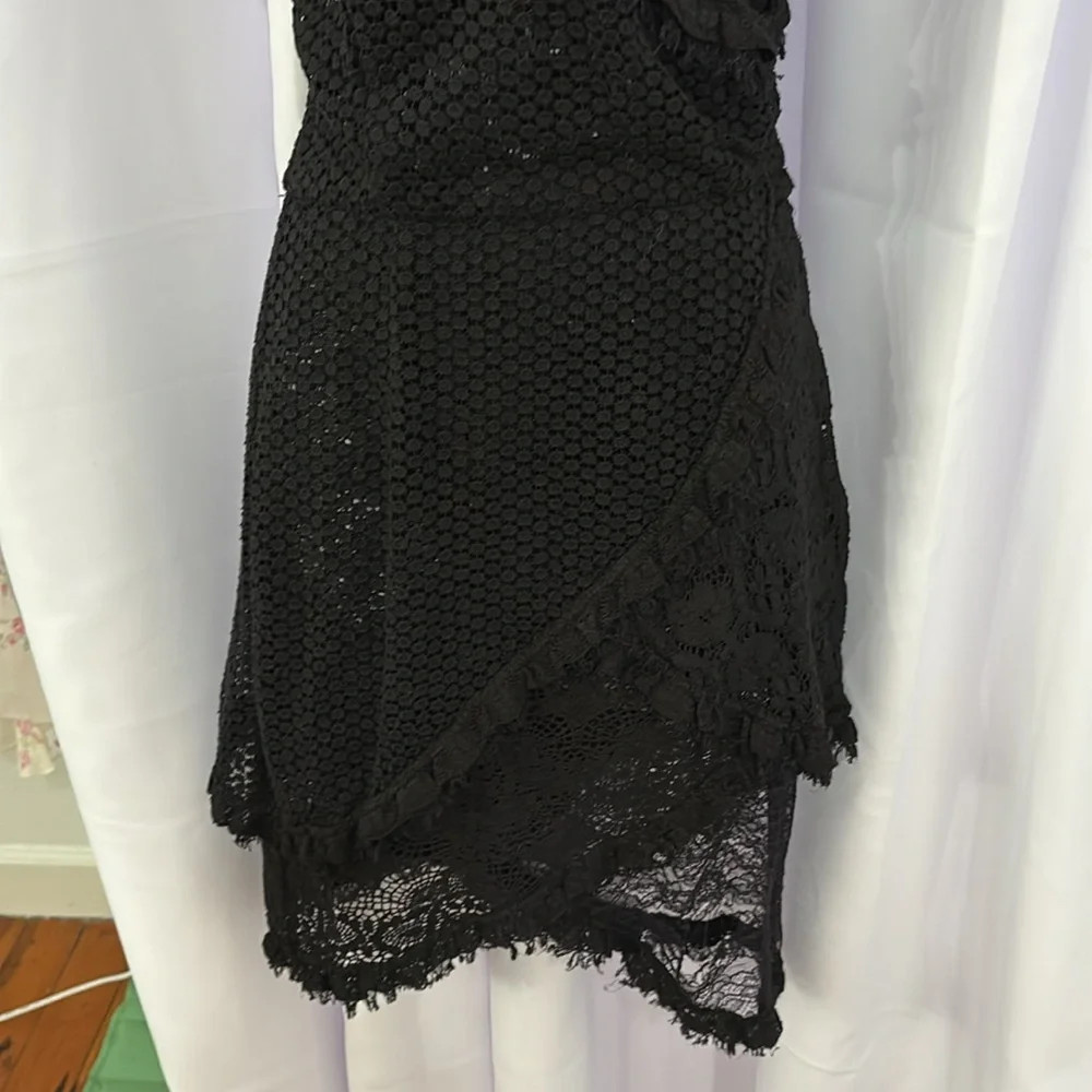Opening Ceremony Black Lace Dress s - Picture 3 of 8